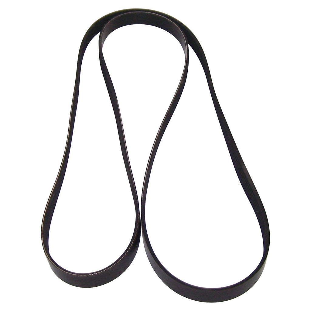 Crown Automotive Jeep Replacement 53013676AB Accessory Drive Belt for 2006-2021 Jeep Models w/ 6.4L or 5.7L Engines, 82" for Select Chrysler 300, Dodge Challenger, Dodge Charger, Dodge Durango, Jeep Commander, Jeep Grand Cherokee