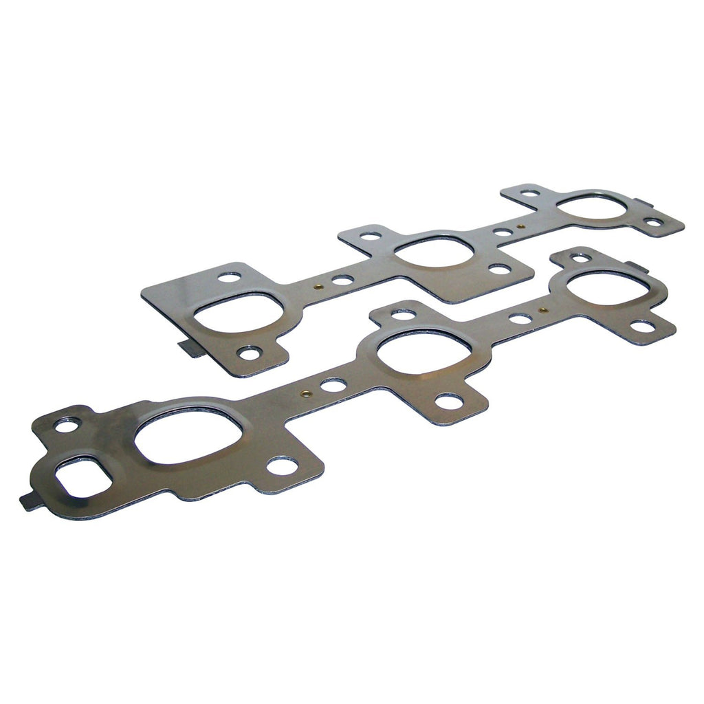Crown Automotive Jeep Replacement 53013932K Exhaust Manifold Gasket Set for 2005-2010 Jeep WK, XK, KJ, KK w/ 3.7L Engine for Select Dodge Dakota, Dodge Durango, Dodge Nitro, Dodge Ram 1500, Dodge Ram 2500, Dodge Ram 3500, Jeep Commander, Jeep Grand