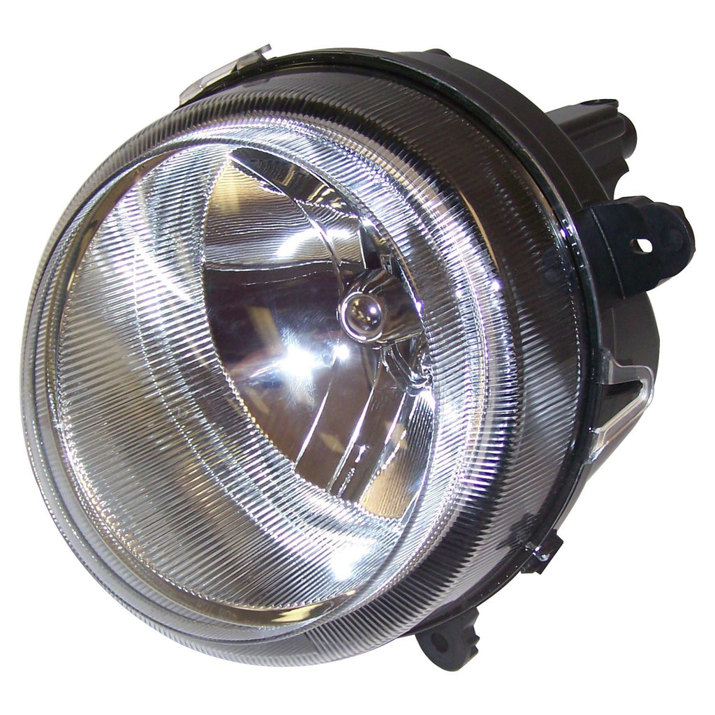 Crown Automotive Jeep Replacement 5303843AB Left Headlamp Assembly for 2007-17 Jeep Patriot, 2007-10 Jeep Compass, w/ LHD for Select Jeep Compass, Jeep Patriot