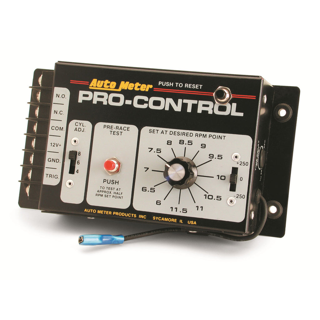 AutoMeter 5306 RPM SWITCH / REV-LIMITER, PRO-CONTROL, FOR EXT. COIL MAGNETO, INTERRUPTER