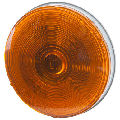 Grote 53103 Torsion Mount® II 4" Stop Tail Turn Lights, Front Park, Male Pin, Amber Turn