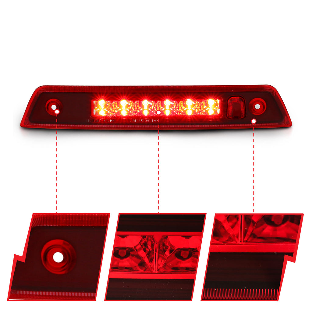 ANZO USA 531108 ANZO USA Led 3Rd Brake Light for Select Jeep Grand Cherokee