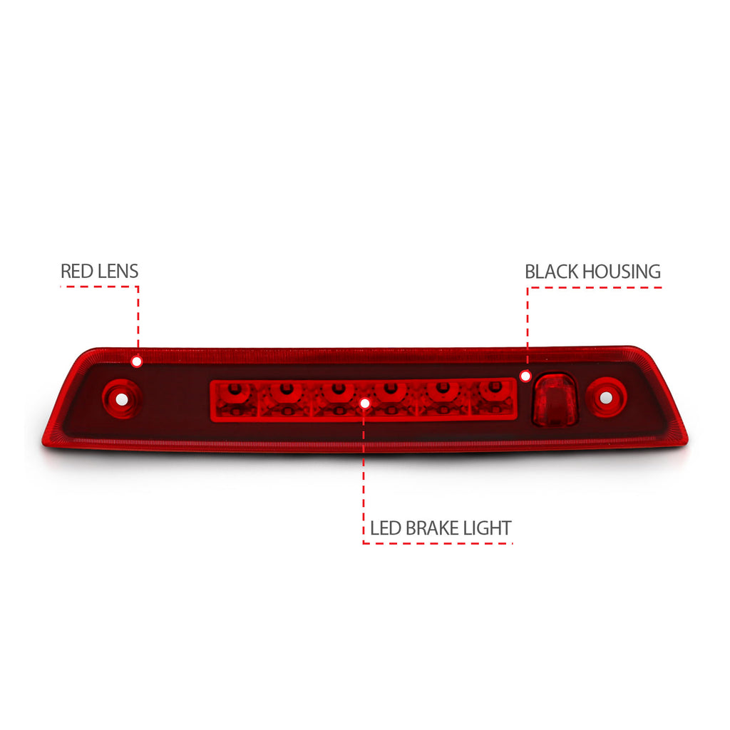 ANZO USA 531108 ANZO USA Led 3Rd Brake Light for Select Jeep Grand Cherokee