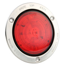Load image into Gallery viewer, Grote 53192 SuperNova® 4" Full-Pattern LED Stop Tail Turn Lights, STT, Theft-Resistant Flange, Male Pin