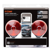 Load image into Gallery viewer, CURT 53200 Magnetic Tow Lights