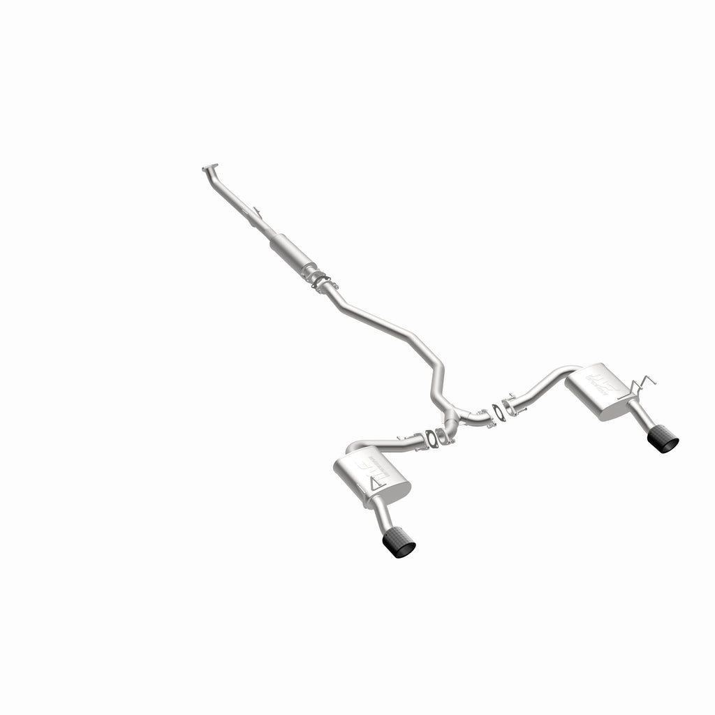 MagnaFlow Exhaust Products 19612 NEO Series Carbon Fiber Tips Cat-Back System for Select Honda Civic