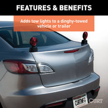 Load image into Gallery viewer, CURT 53204 Magnetic Tow Lights with Storage Case