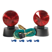 Load image into Gallery viewer, CURT 53204 Magnetic Tow Lights with Storage Case