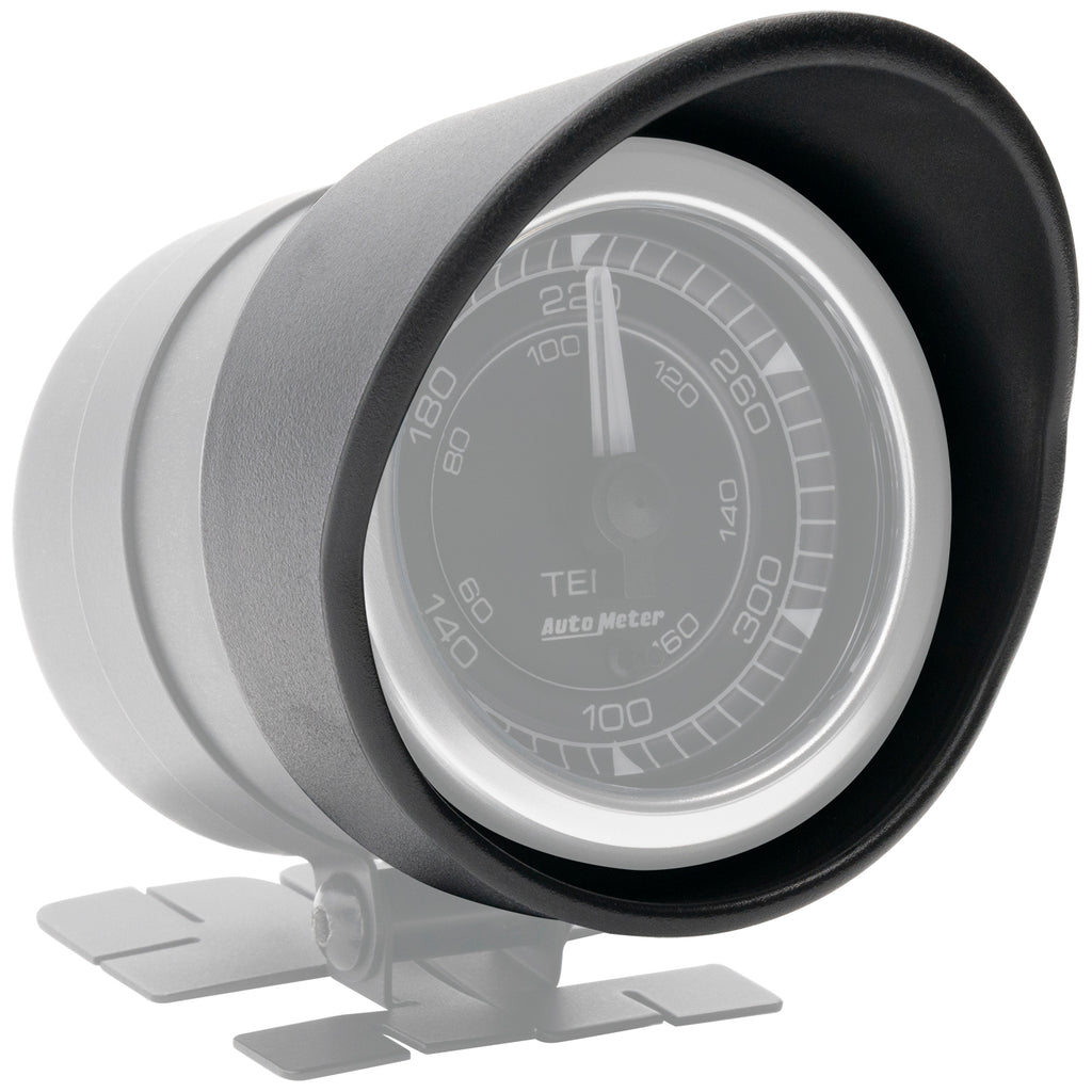 AutoMeter 5324 GAUGE VISOR, 2 1/16", BLACK