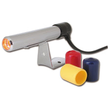Load image into Gallery viewer, AutoMeter 5329 SHIFT LIGHT, AMBER LED, PEDESTAL, CHROME, QUICK-LITE