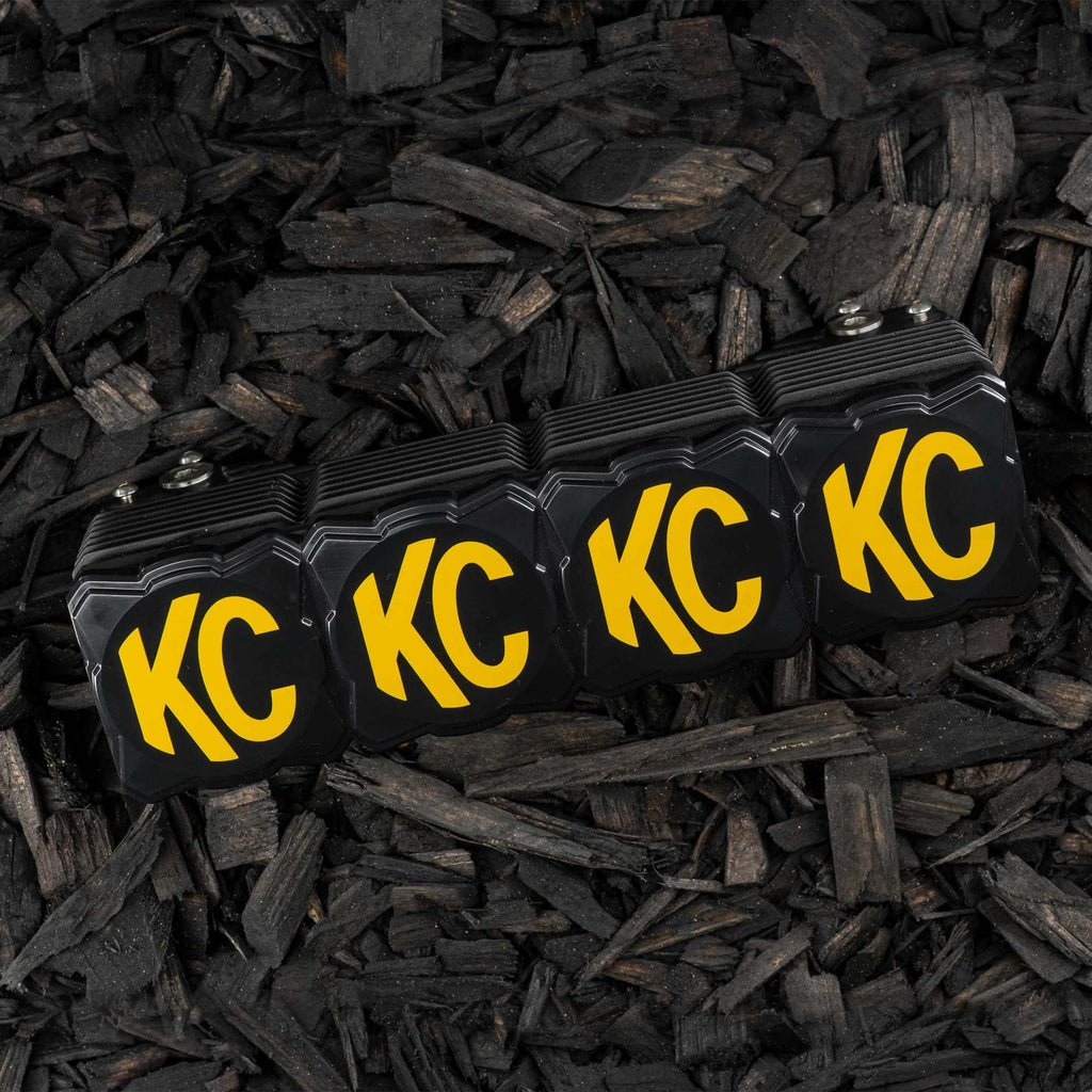 KC HiLiTES 5331 KC Cover FLEX ERA LED Light Bar 10in Black Yellow EA