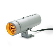 Load image into Gallery viewer, AutoMeter 5333 SHIFT LIGHT, 12 AMBER LED, PEDESTAL, SILVER, SUPER-LITE