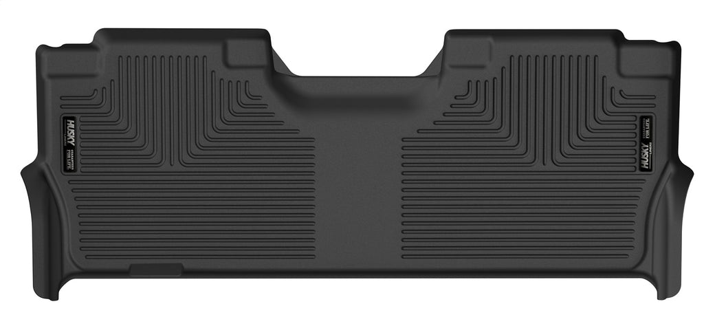 Husky Liners 53381 X-act Contour-2nd Seat Floor Liner for Select Ford F-150, Ford F-150 Lightning, Ford F-250 Super Duty, Ford F-350 Super Duty, Ford F-450 Super Duty