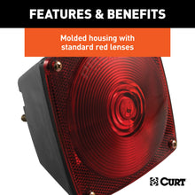 Load image into Gallery viewer, CURT 53440 Combination Passenger-Side Trailer Light without License Plate Illumination