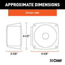 Load image into Gallery viewer, CURT 53441 Combination Driver-Side Trailer Light with License Plate Illumination