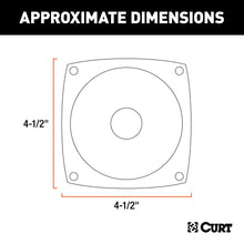 Load image into Gallery viewer, CURT 53445 Replacement Combination Trailer Light Rear Lens