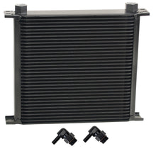 Load image into Gallery viewer, Derale 53481 34 Row Series 10000 Stack Plate Fluid Cooler, 90 degree swivel -10AN