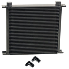 Load image into Gallery viewer, Derale 53488 34 Row Series 10000 Stack Plate Fluid Cooler, 90 degree swivel -8AN