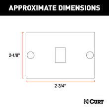 Load image into Gallery viewer, CURT 53515 Replacement Combination Trailer Light Side Lens