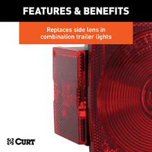 Load image into Gallery viewer, CURT 53515 Replacement Combination Trailer Light Side Lens