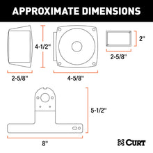 Load image into Gallery viewer, CURT 53540 Trailer Light Kit