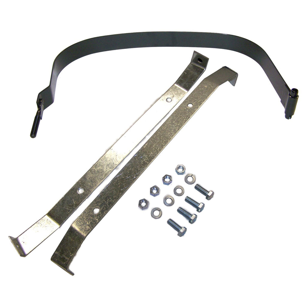 Crown Automotive Jeep Replacement 5356651K Fuel Tank Strap Kit for 70-86 Jeep CJ-5, CJ-6, CJ-7, & CJ-8 w/ 15 Gallon Tank for Select Jeep CJ5, Jeep CJ6, Jeep CJ7, Jeep Scrambler