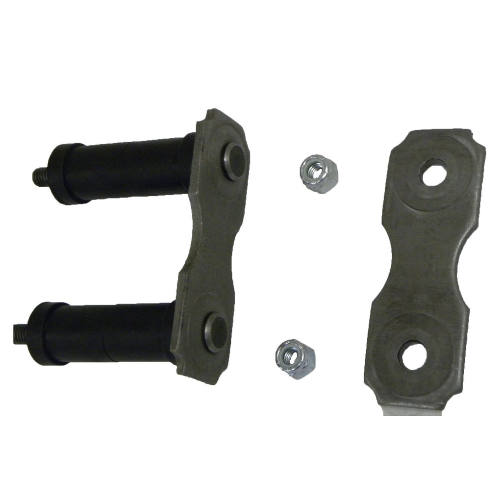 Crown Automotive Jeep Replacement 5357499K Rear Leaf Spring Shackle Kit for 76-86 Jeep CJ-5, CJ-7, CJ-8 for Select Jeep CJ5, Jeep CJ7, Jeep Scrambler