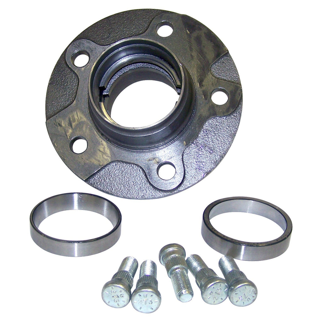 Crown Automotive Jeep Replacement 5358568H Front Axle Hub for 78-81 Jeep CJ-5, CJ-7, CJ-8 w/ Disc Brakes, w/ 6-Bolt Flange for Select Jeep CJ5, Jeep CJ7, Jeep Scrambler