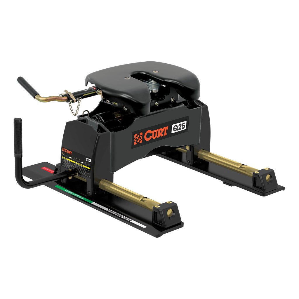 CURT 16566 CURT 16566 Q25 5th Wheel Slider Hitch for Short Bed Trucks; 24;000 lbs - Truck Part Superstore