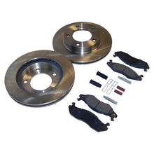 Load image into Gallery viewer, Crown Automotive Jeep Replacement 5363421RK Front Disc Brake Service Kit for 1982-1986 CJ-5, CJ-7, CJ-8 w/ 5 Bolt Flange for Select Jeep CJ5, Jeep CJ7, Jeep Scrambler