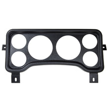Load image into Gallery viewer, AutoMeter 5381 GAUGE MOUNT, DIRECT FIT DASH PANEL, 6 GAUGE (3 3/8" X2, 2 1/16" X4), JEEP TJ/XJ for Select Jeep Cherokee, Jeep TJ, Jeep Wrangler