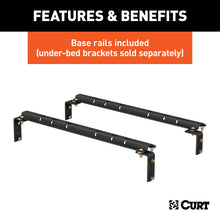 Load image into Gallery viewer, CURT 16641 A20 Sliding 5th Wheel Hitch with Rails; 20;000 lbs. - Truck Part Superstore