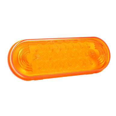 Grote 53963 SuperNova® Oval LED Stop Tail Turn Lights, Grommet Mount, Male Pin