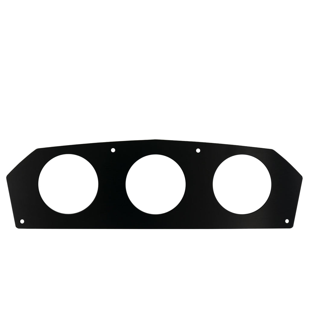 AutoMeter 5398 GAGE PNL, DIR FIT, 2-1/16" 3 GAUGE, CAN-AM MAVERICK 12-18 & COMMANDER 10-20 for Select Can-Am Commander 1000, Can-Am Commander DPS, Can-Am Commander LTD, Can-Am Commander Limited, Can-Am Commander Mossy Oak Hunting Edition, Can-Am