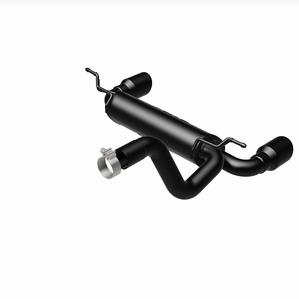 MagnaFlow Exhaust Products 19388 Street Series Black Coated Axle Back System for Select Jeep Wrangler