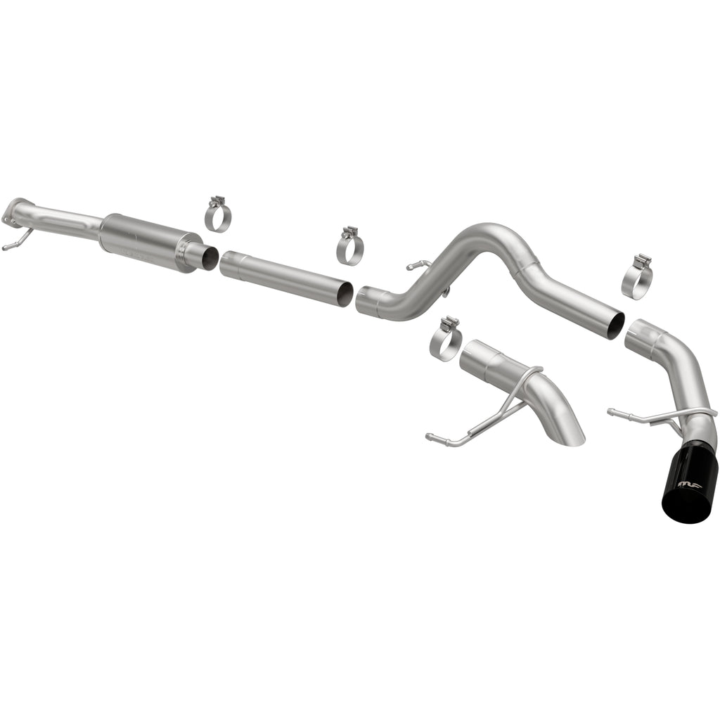 MagnaFlow Exhaust Products 19682 Rock Crawler Series Black Chrome Cat-Back System for Select Ford Bronco