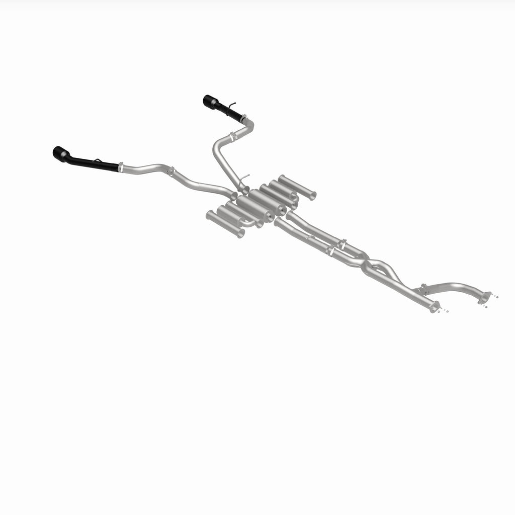 MagnaFlow Exhaust Products 19552 xMOD Series Black Coated Tips Cat-Back System for Select Ram