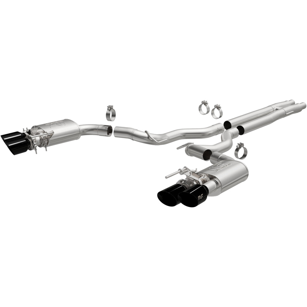 MagnaFlow Exhaust Products 19643 Competition Series Stainless 3 in Cat-Back for Select Ford Mustang