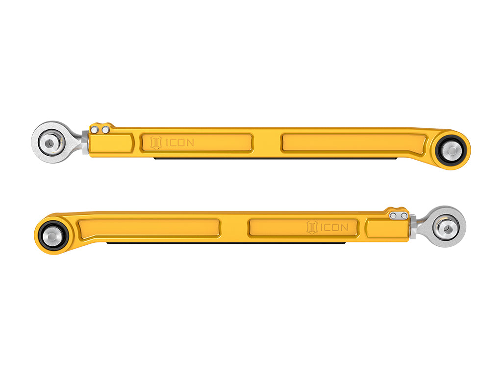 ICON Vehicle Dynamics 54002G 22-25 TUNDRA/23-25 SEQUOIA/24-25 TACOMA BILLET REAR LOWER LINK KIT GOLD ANO for Select Toyota Sequoia, Toyota Tacoma, Toyota Tundra