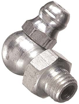 Lincoln Industrial 5400 90° Lube Fitting, 1/8 PTF SAE-SPECIAL SHORT THREAD, NON-AERO APPROVED