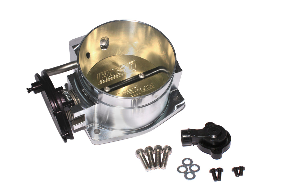 FAST 54095 Big Mouth Billet 92mm Big Mouth Throttle Body for GM LS w/ TPS or IAC