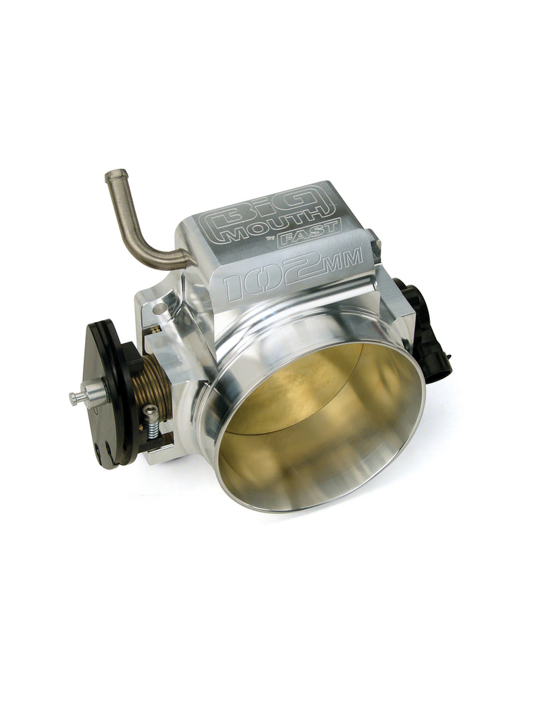 FAST 54103 Big Mouth Billet 102mm Big Mouth Throttle Body for GM LS w/ TPS and IAC