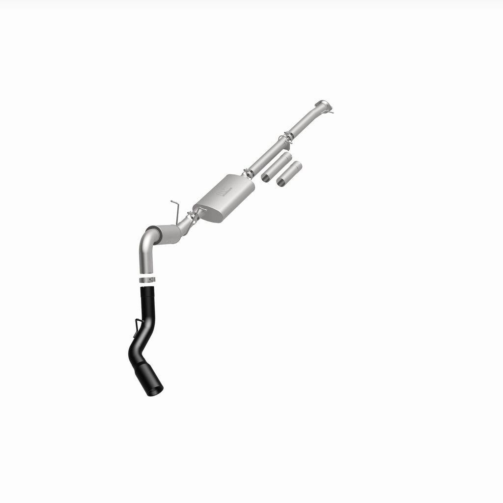MagnaFlow Exhaust Products 19376 Street Series Black Coated Cat-Back System for Select Chevrolet Silverado HD, Chevrolet Silverado HD, GMC Sierra HD, GMC Sierra HD