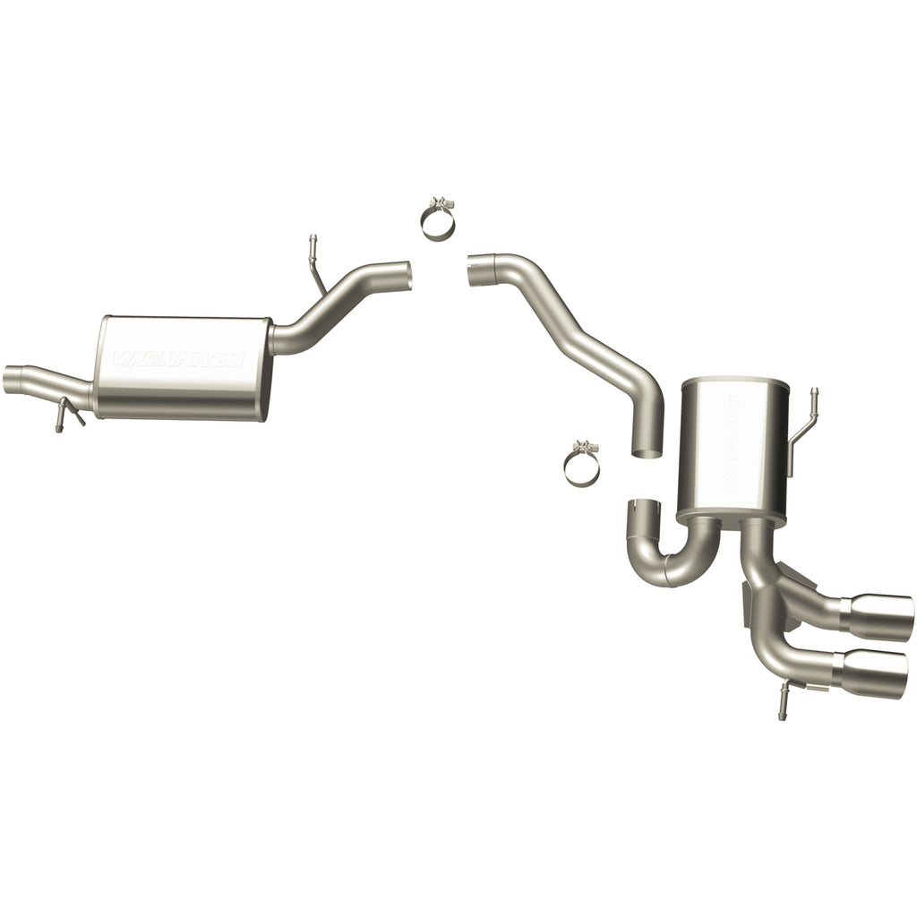 MagnaFlow Exhaust Products 16717 Touring Series Polished Cat-Back System for Select Audi A3 Quattro