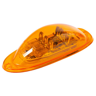 Grote 54233 SuperNova® Oval LED Side Turn Marker Lights, Surface Mount, Hard Shell