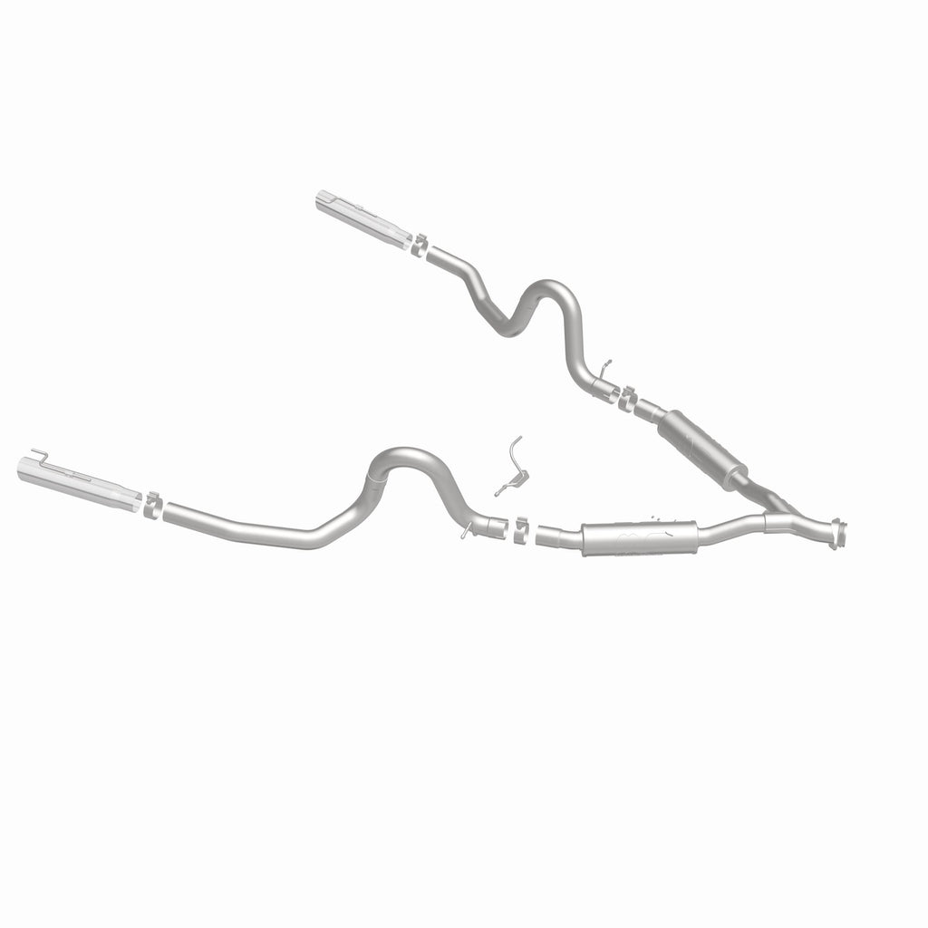 MagnaFlow Exhaust Products 15717 Street Series Polished Cat-Back System for Select Ford Mustang