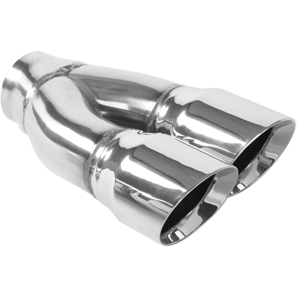 MagnaFlow Exhaust Products 35227 Dual Exhaust Tip - 2.25in. Inlet/3in. Outlet