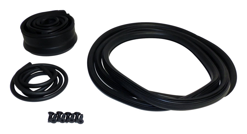 Crown Automotive Jeep Replacement 5453950MK Windshield Frame Weatherstrip Master Kit for 1976-1986 Jeep CJ-5, CJ-7, & CJ-8 for Select Jeep CJ5, Jeep CJ7, Jeep Scrambler