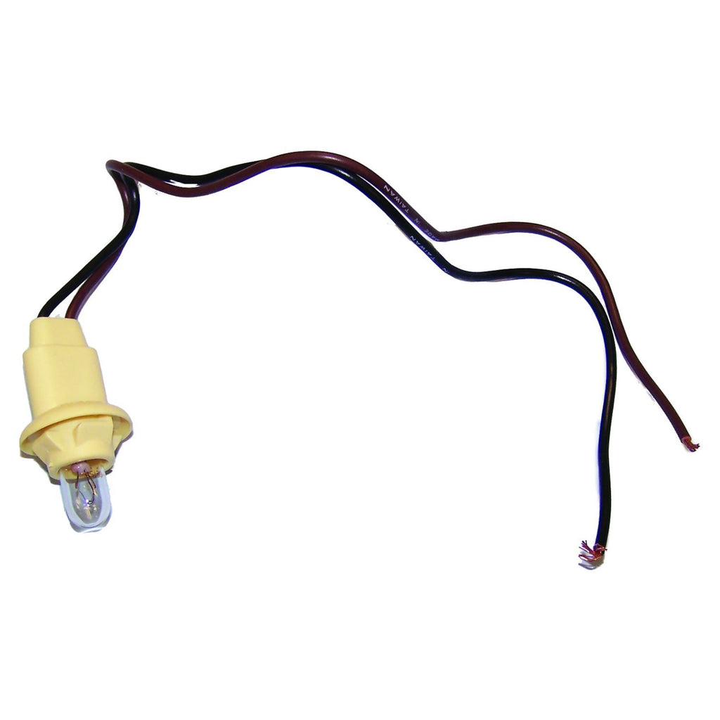 Crown Automotive Jeep Replacement 5455853K Side Marker Socket, Wiring & Bulb for 72-01 Jeep CJs, YJ, MJ, XJ, SJ, J-Series for Select Jeep CJ5, Jeep CJ6, Jeep CJ7, Jeep Cherokee, Jeep Comanche, Jeep Grand Wagoneer, Jeep J-100, Jeep J-2500, Jeep J-2600,