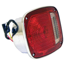 Load image into Gallery viewer, Crown Automotive Jeep Replacement 5457198C Right Tail Lamp w/ Chrome Body for Jeep 1976-1980 CJ-5, CJ-7 for Select Jeep CJ5, Jeep CJ7